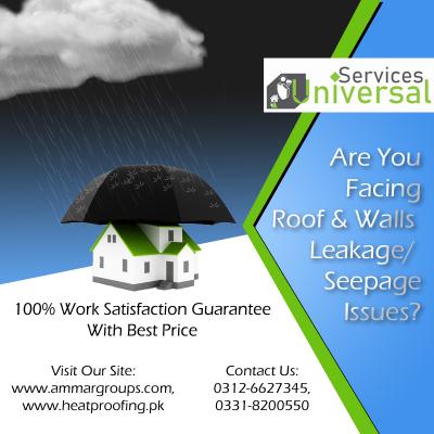 Pakistan-Waterproofing Solution with Work Satisfaction Guarantee