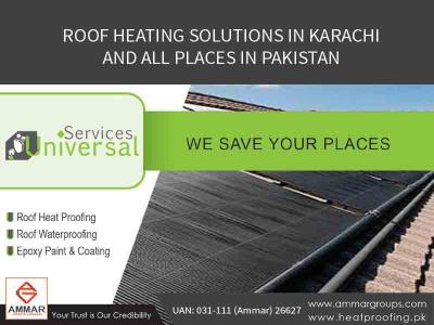 Roof Heat Solutions In Karachi, Pakistan