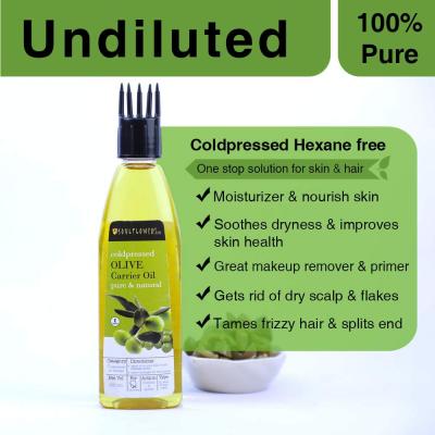 Olive oil for hair - Soulflower Cold Pressed Olive