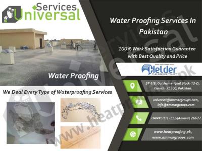 Waterproofing in all over Pakistan
